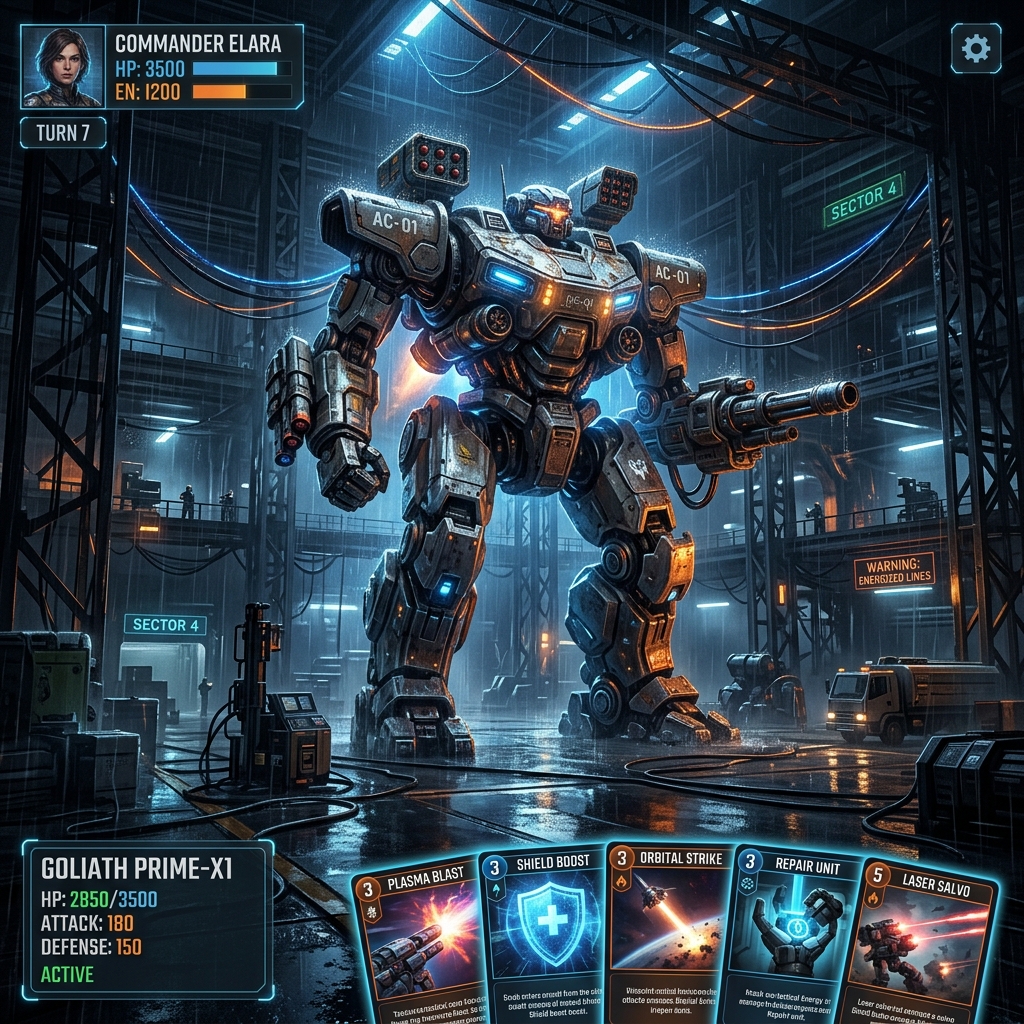 Mecha Tactics Strategy